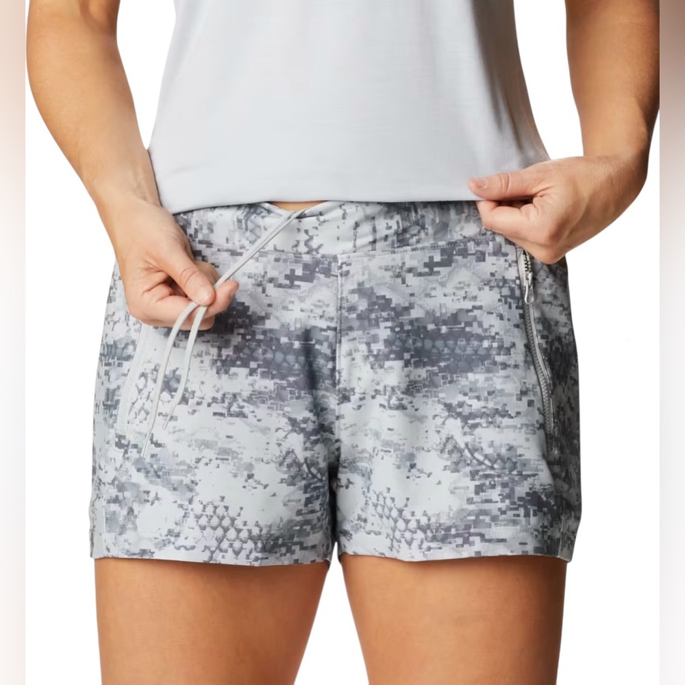 Columbia PFG Tidal Il Camo Shorts Size X-large